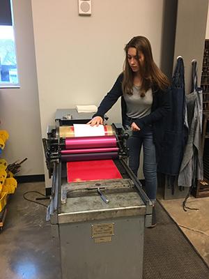 Printing College Art Day 2018