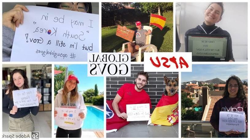 Exchange students from the 2019-2020 academic year show that they are still an 365bet Gov while in their home country.